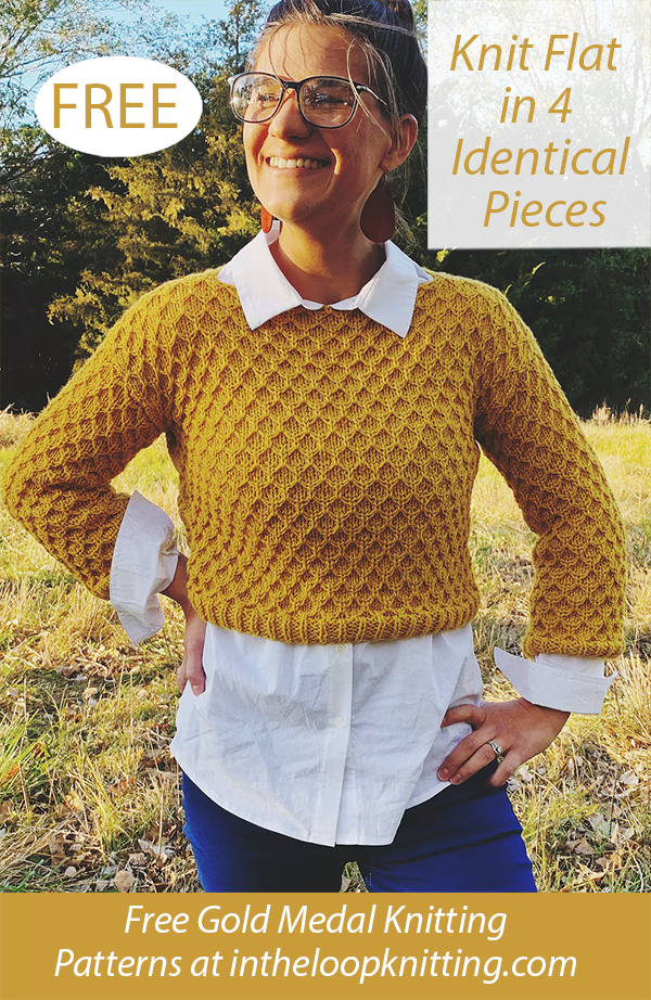 Free Honey Sweater Knitting Pattern