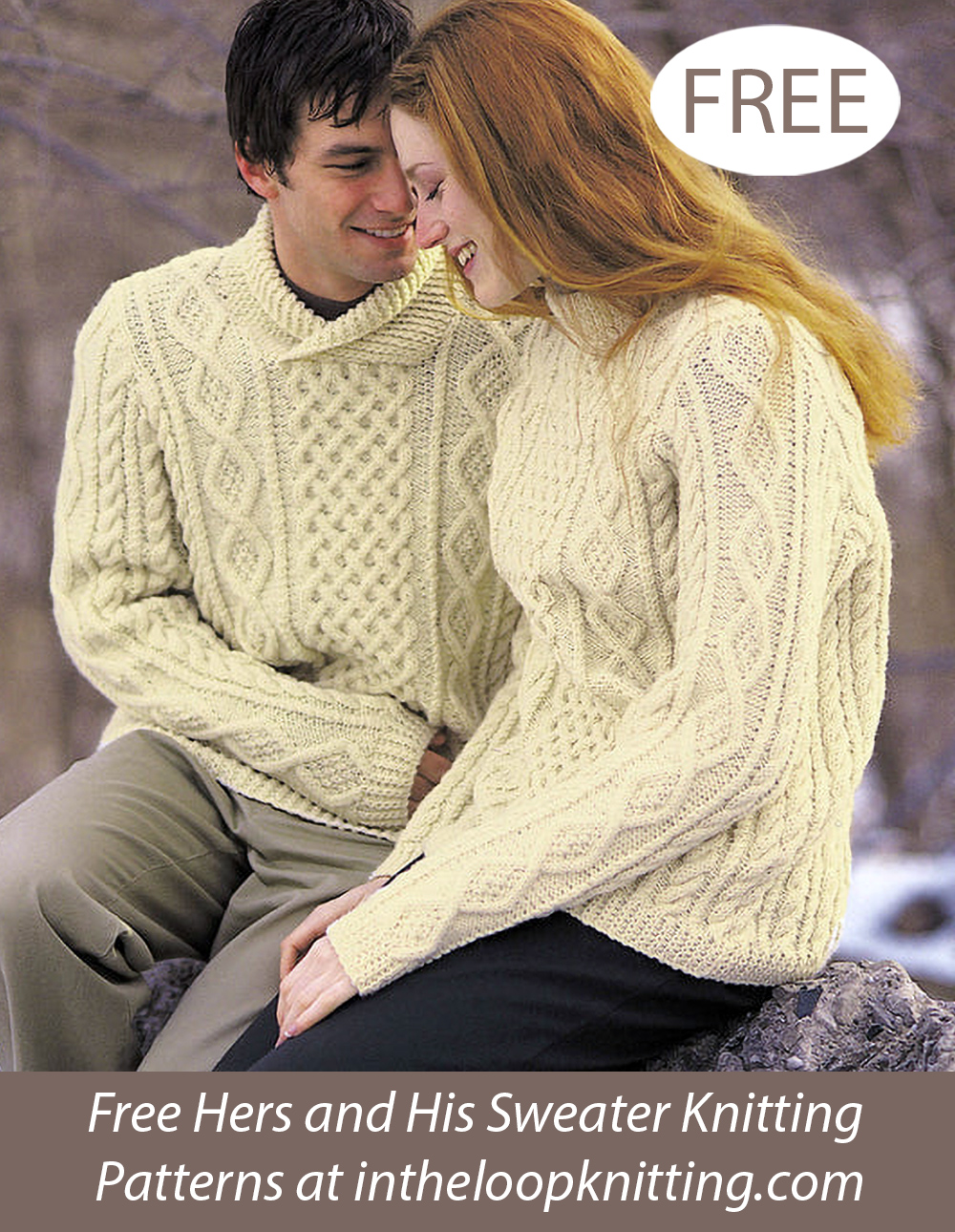Free Honeycomb Classic Sweaters Knitting Pattern for Men and Women