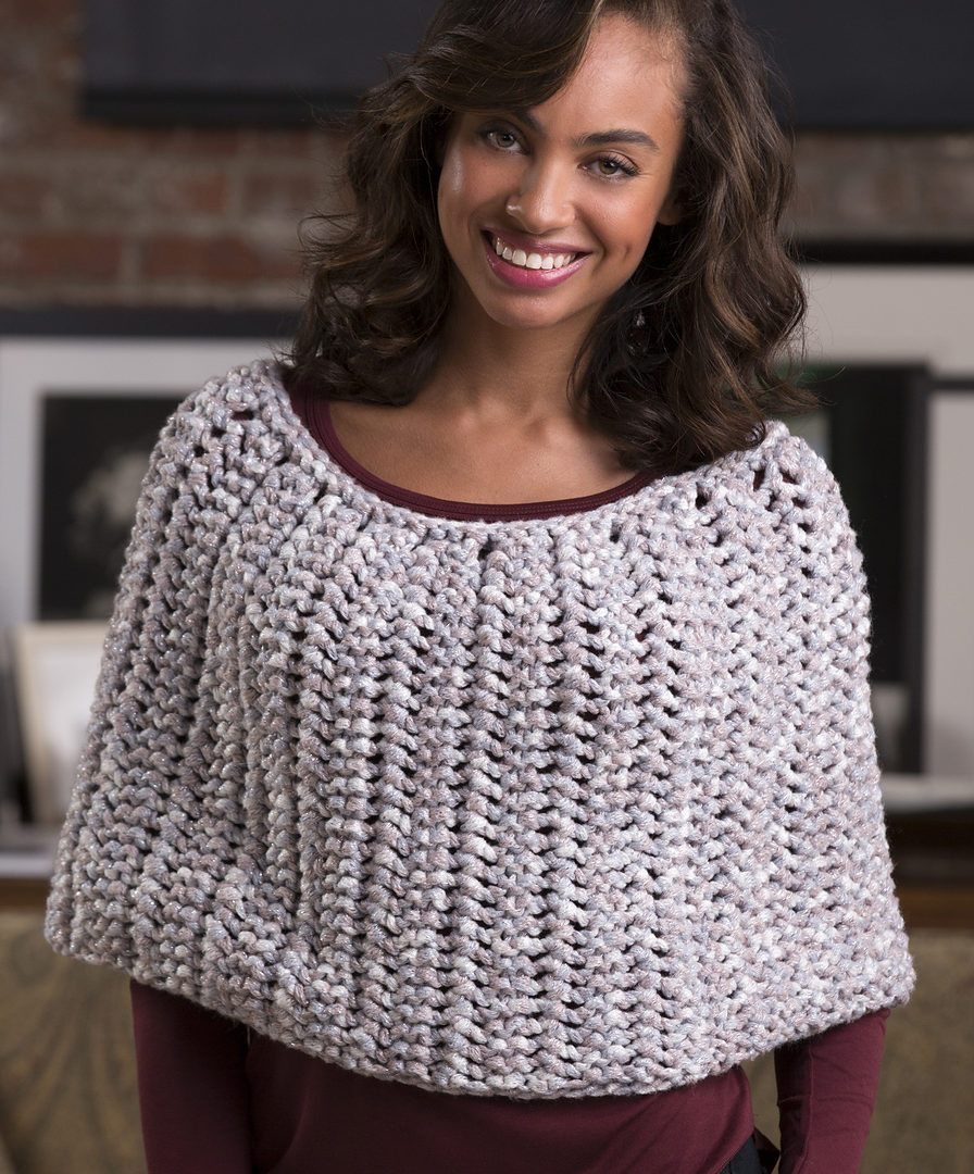 Modern Poncho Knitting Patterns- In the Loop Knitting