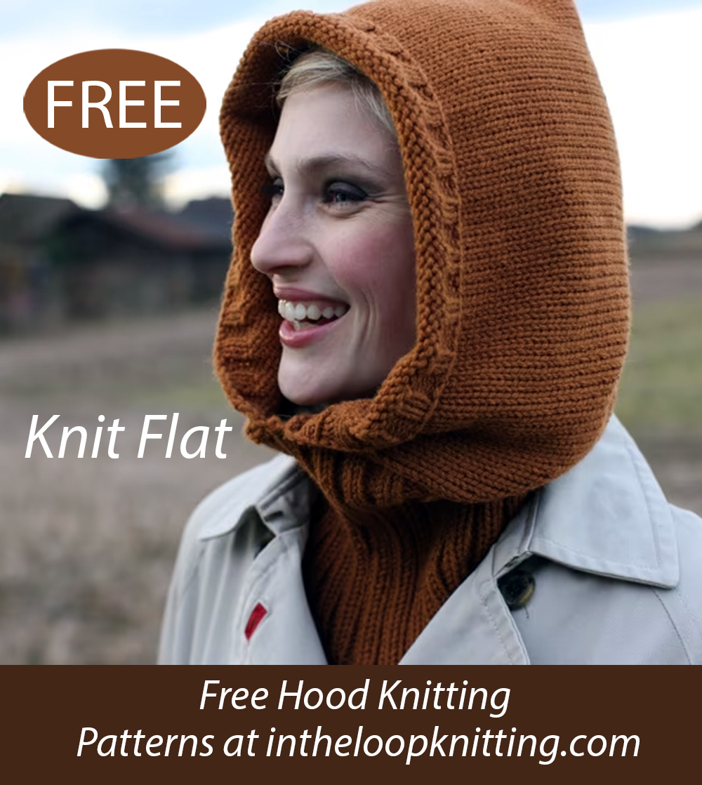 Free Red Heart Comfy Hooded Scarf Pattern