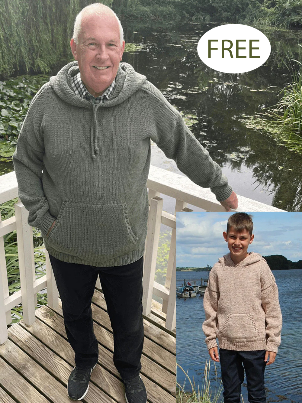 Hoodies Knitting Pattern