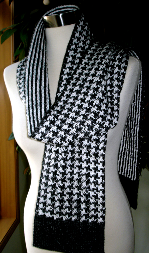 Houndstooth Knitting Pattern Chart