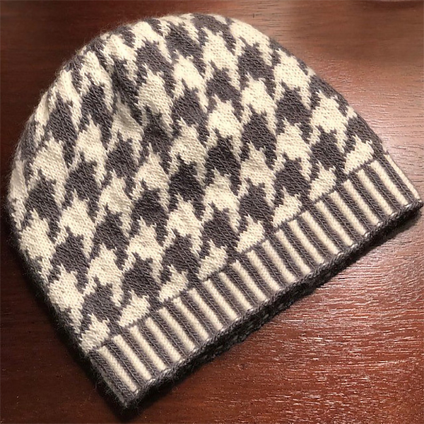 Houndstooth Knitting Patterns In the Loop Knitting