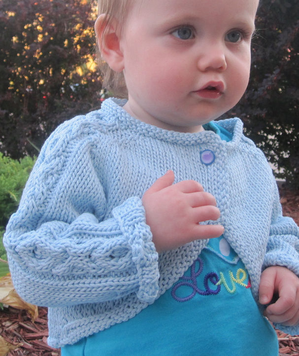 Baby And Child Shrugs And Boleros Knitting Patterns In The