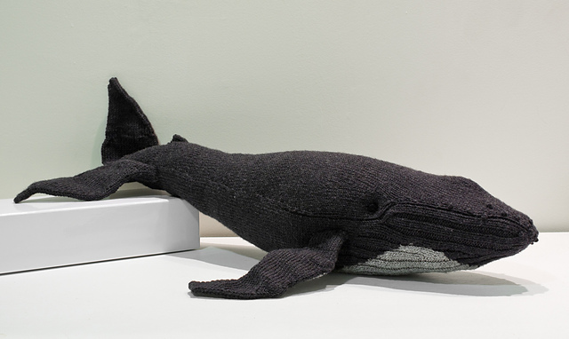 Free knitting pattern for Humpback Whale and more sea creature knitting patterns