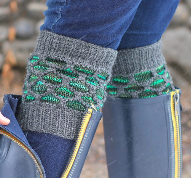 Knitting Pattern for Hyde Park Boot Cuffs and Legwarmers