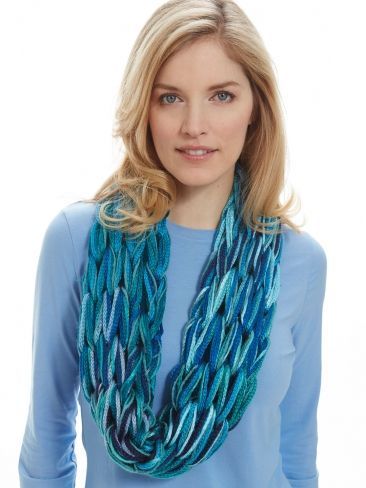 Arm Knit I-Cord Cowl free knitting pattern and more free cowl knitting patterns at http://intheloopknitting.com/cowl-knitting-patterns/