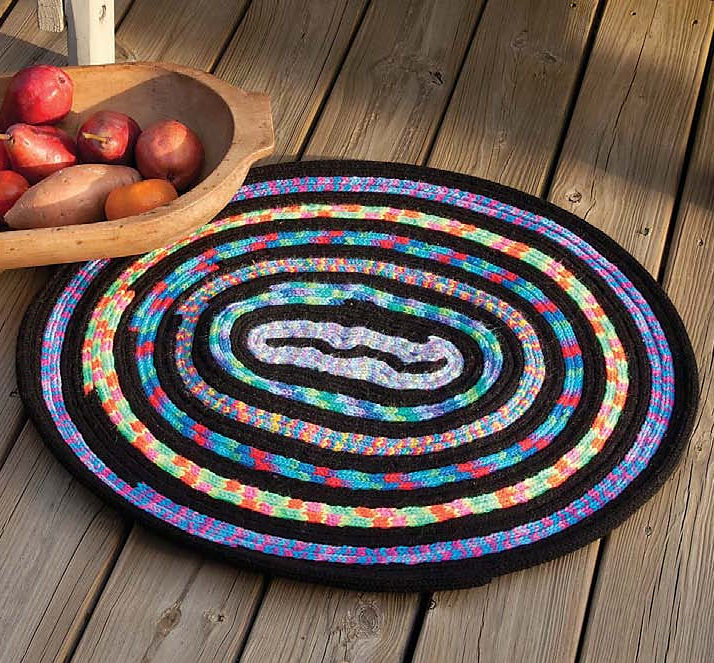 Knitting Pattern for I-Cord Rug