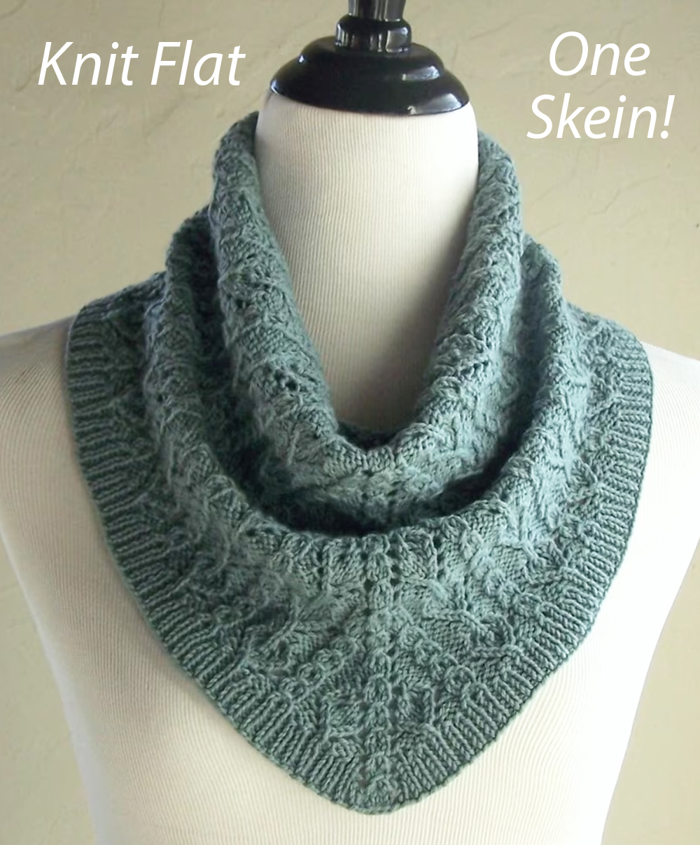 Iced Petals Cowl Knitting Pattern