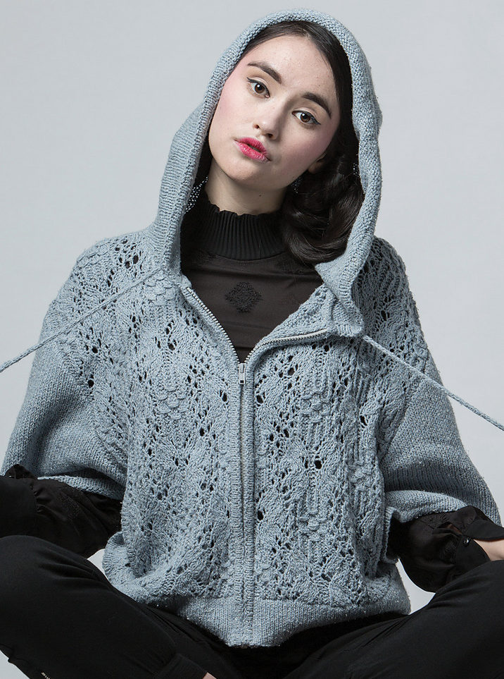 Hooded Sweater Knitting Patterns In the Loop Knitting