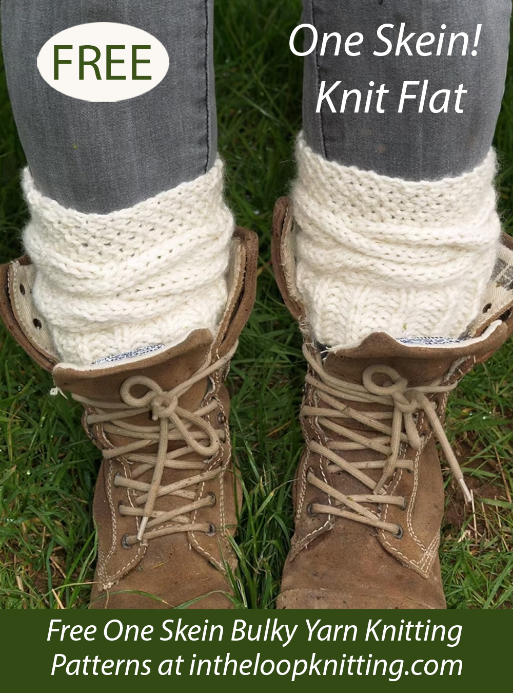 Free Icicle Boot Cuffs Knitting Pattern