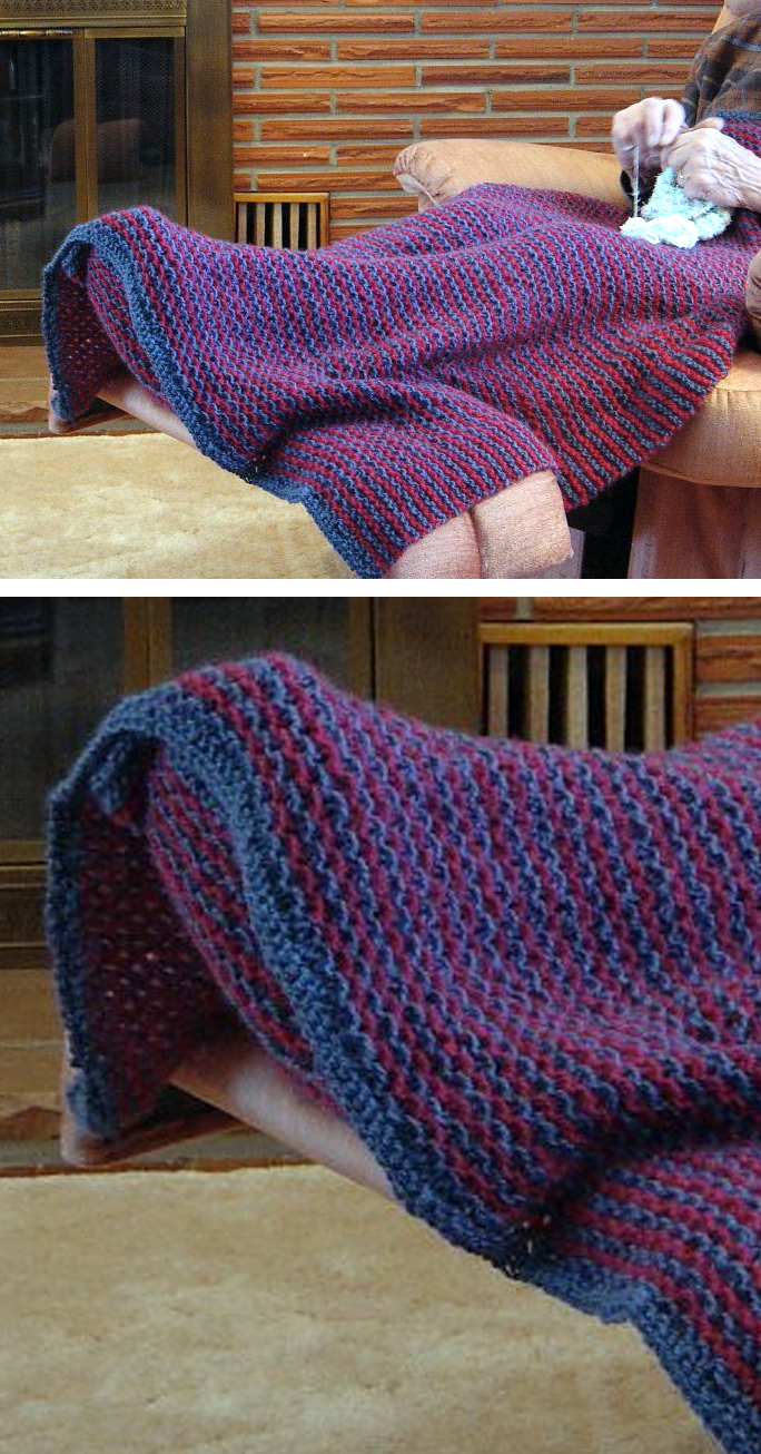 Knitting Pattern Icicle Toes Lap Wrap With Toe Pocket