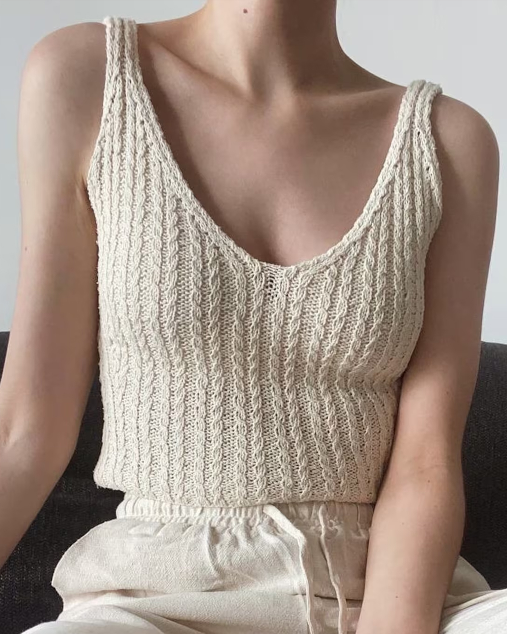 Ilana Camisole Knitting Pattern 