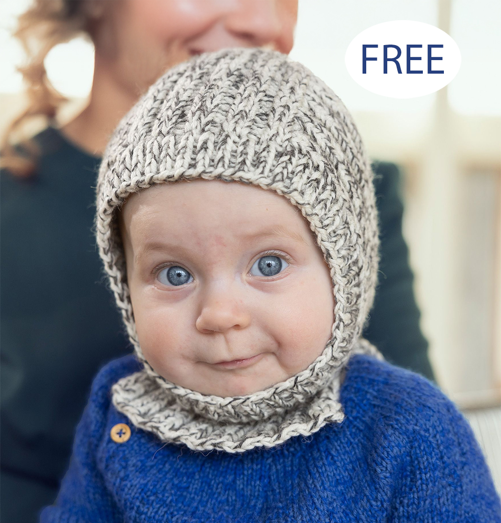 Free Baby Hat Knitting Pattern Inger Balaclava