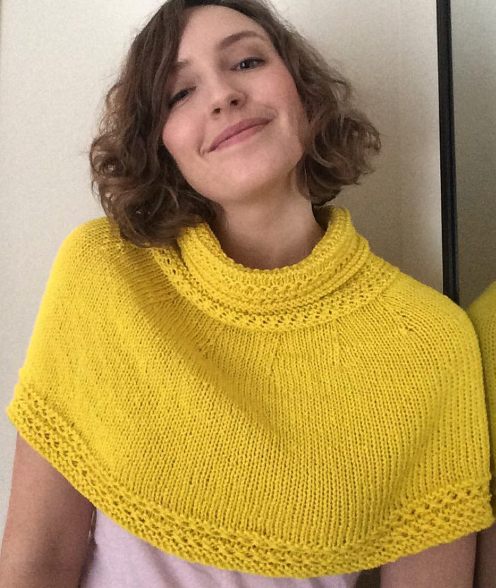 Free Knitting Pattern for Isla Wrap
