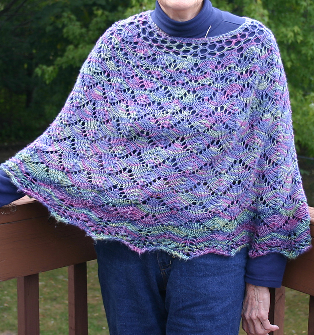 Itasca Poncho Knitting Pattern