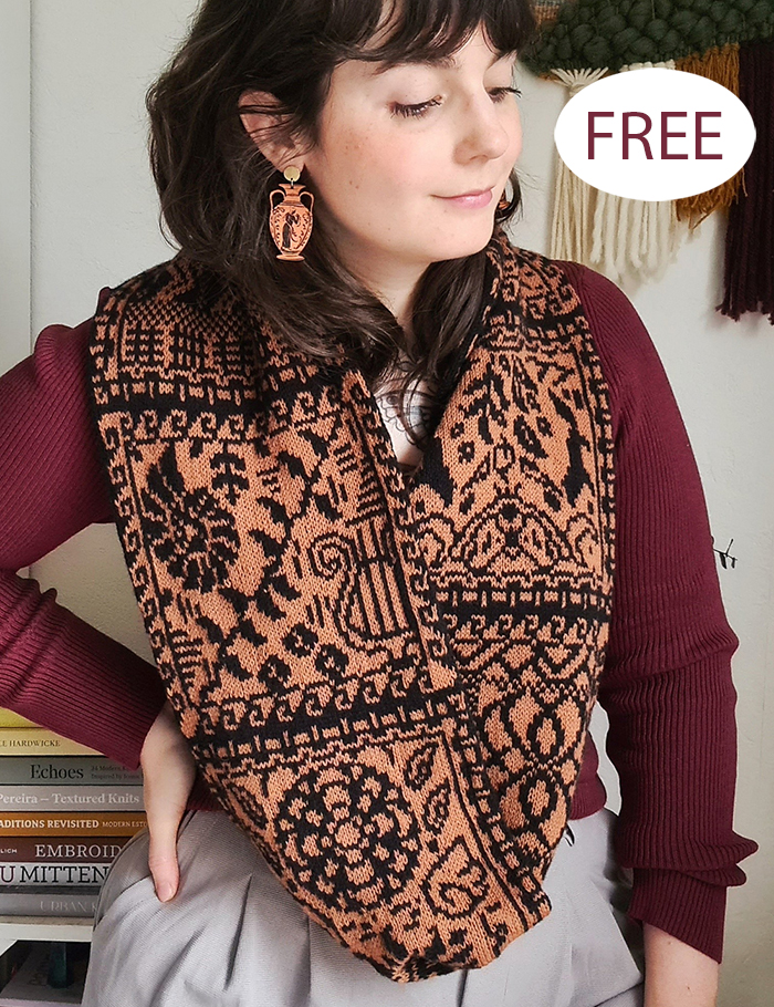Free Ithaca Cowl Knitting Pattern