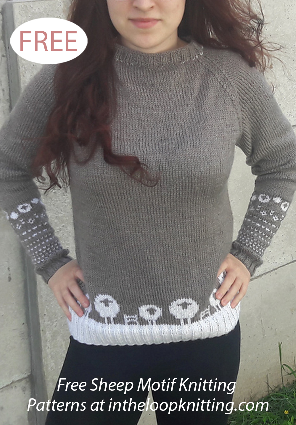 It’s Snowing Sheep free knitting pattern 