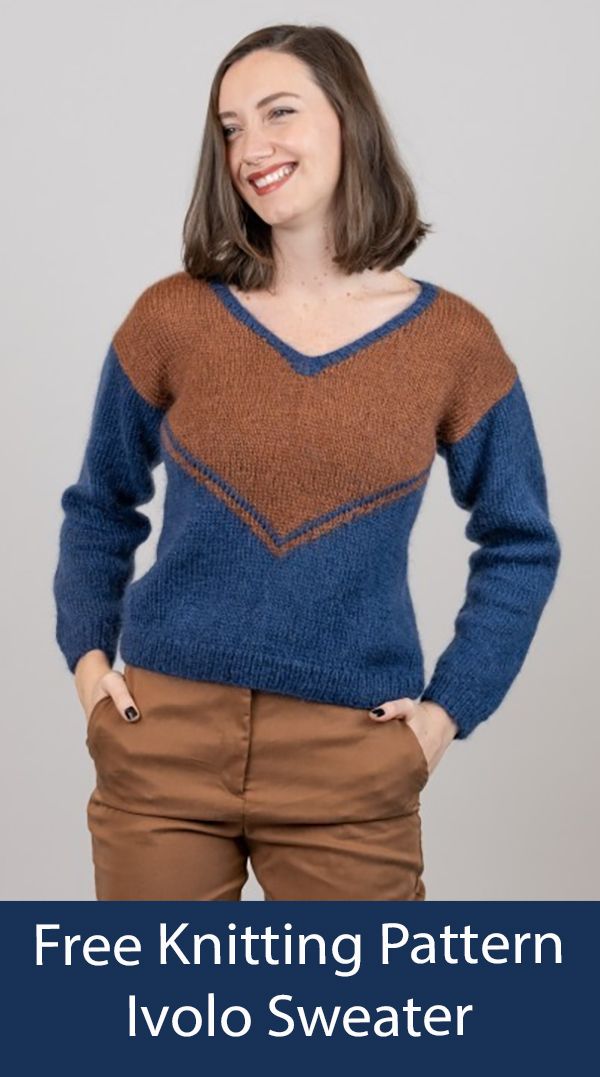 Ivolo Sweater Free Knitting Pattern