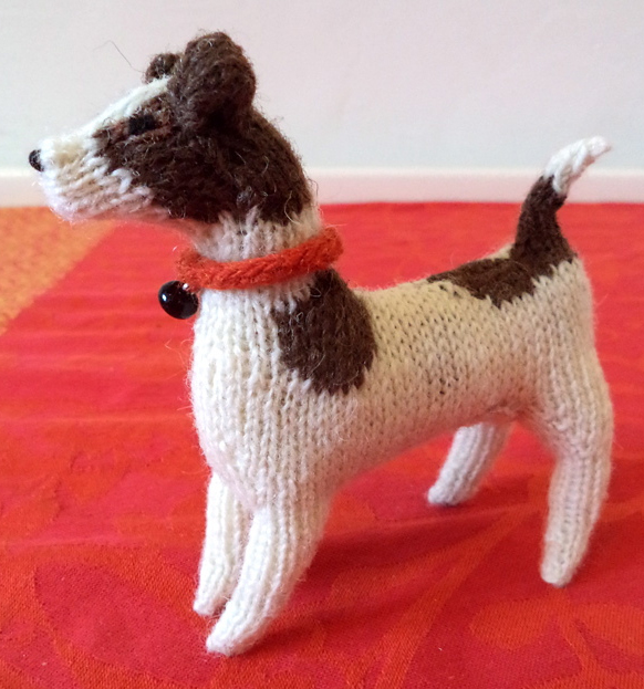 Knitted dog store