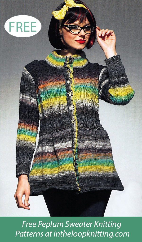 Free Women's Noro Jacket Knitting Pattern