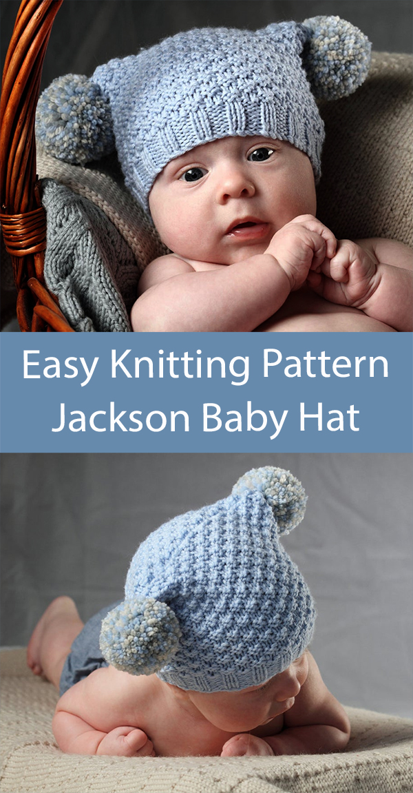 Easy Knitting Pattern Baby Jackson Hat