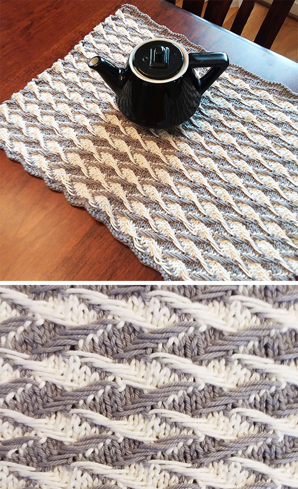 free knitted placemat patterns johanahamson