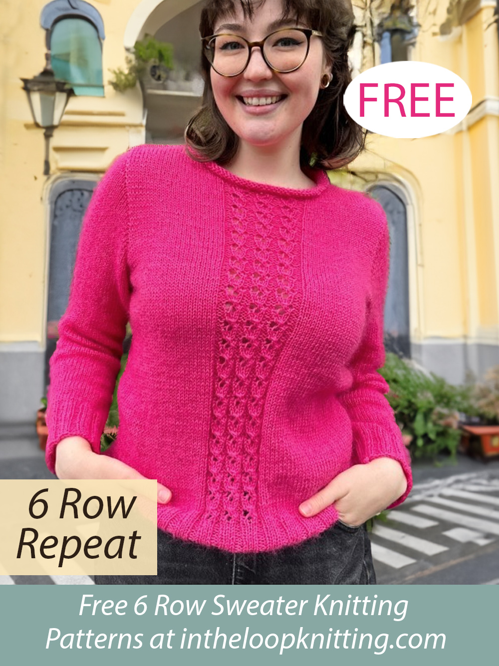 Free Jane Sweater Knitting Pattern