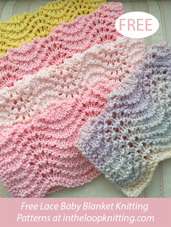 Free Janice's Easiest Ever Lacy Blanket Knitting Pattern 