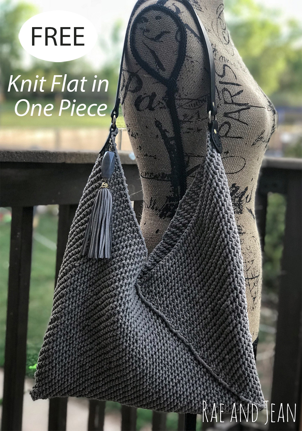 Free Japanese Tote Bag Knitting Pattern