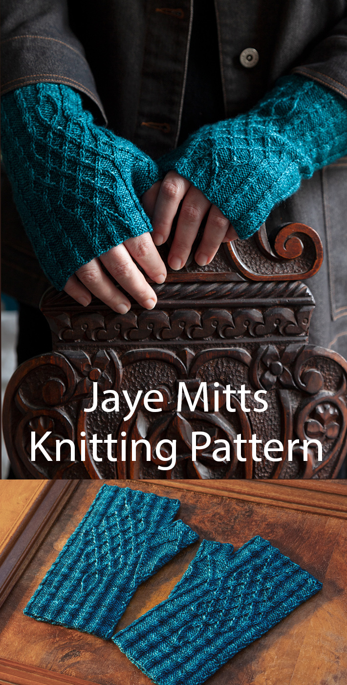 Jaye Mitts Knitting Pattern