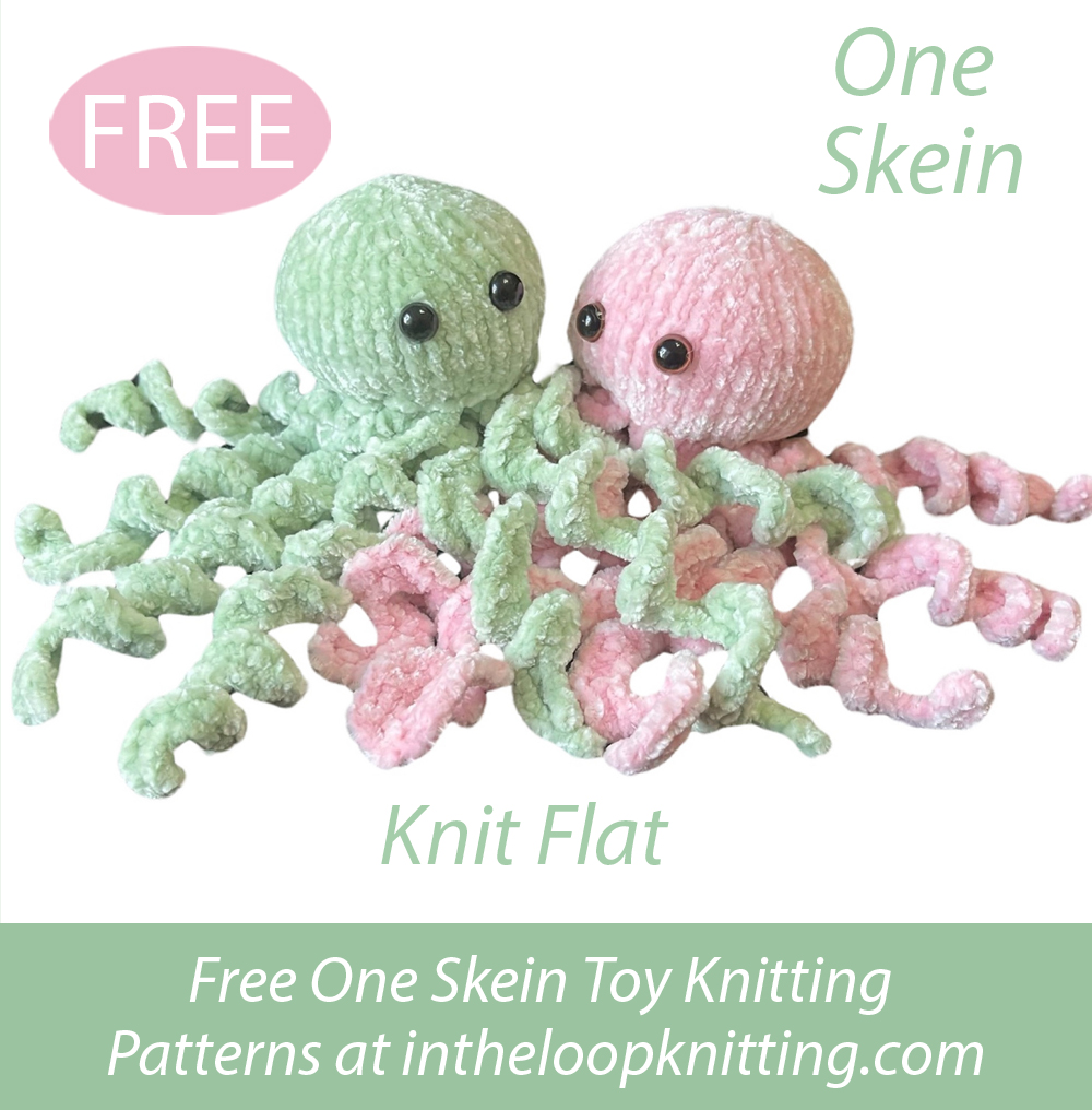 Free One Skein Jellyfish  Knitting Pattern