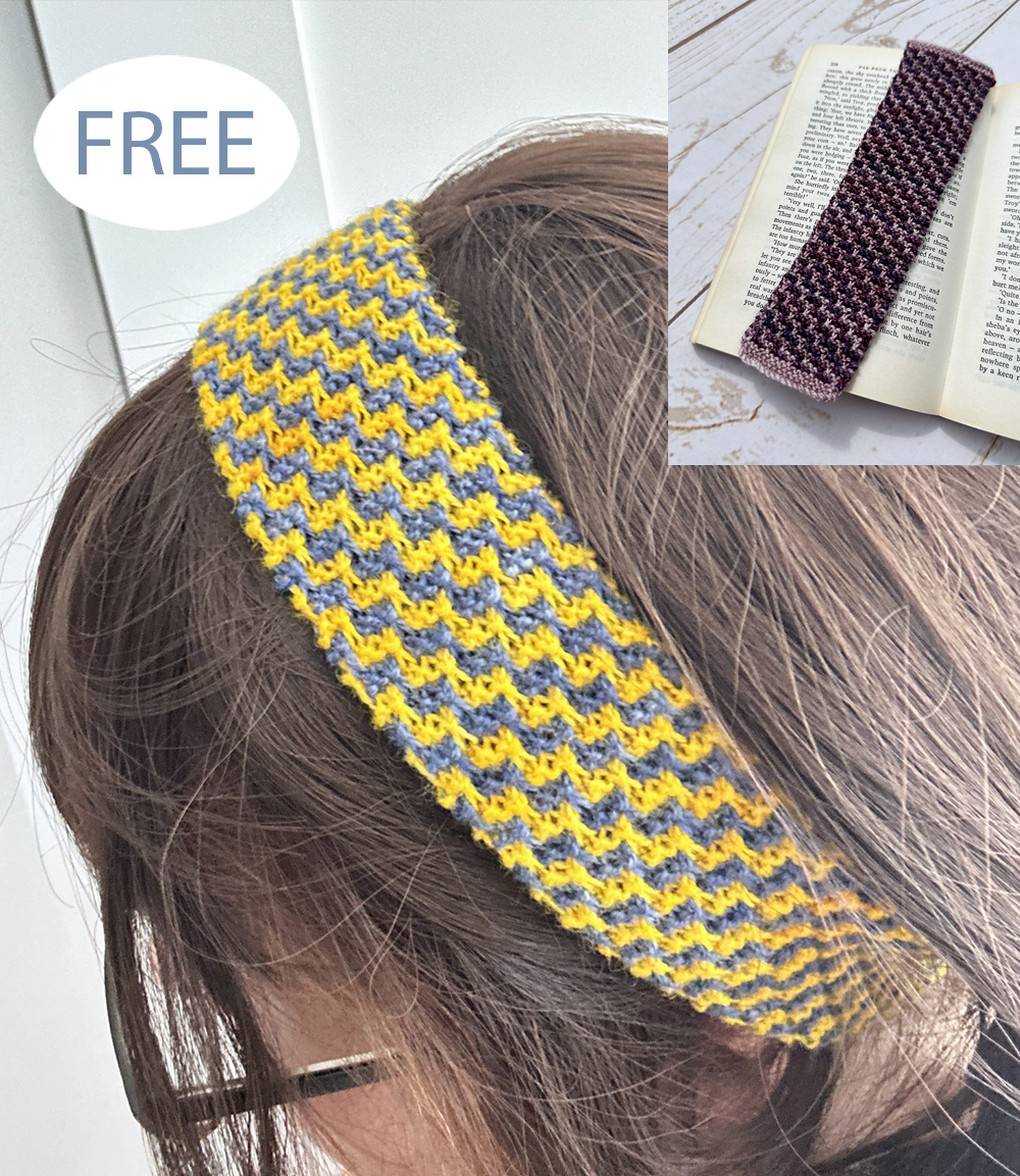 Free Jetter Headband Knitting Pattern
