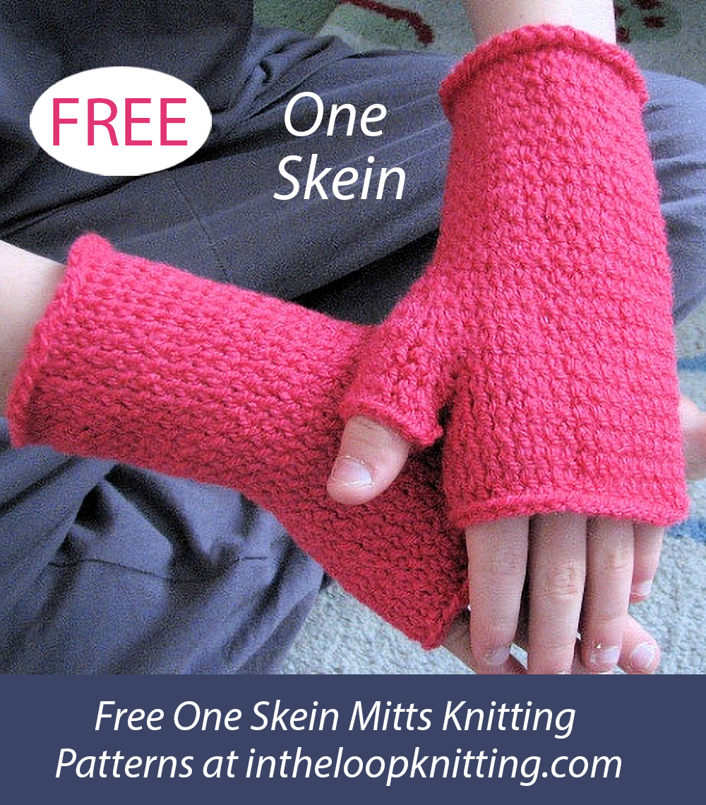 Free Jiggety-jig Mitts Knitting Pattern