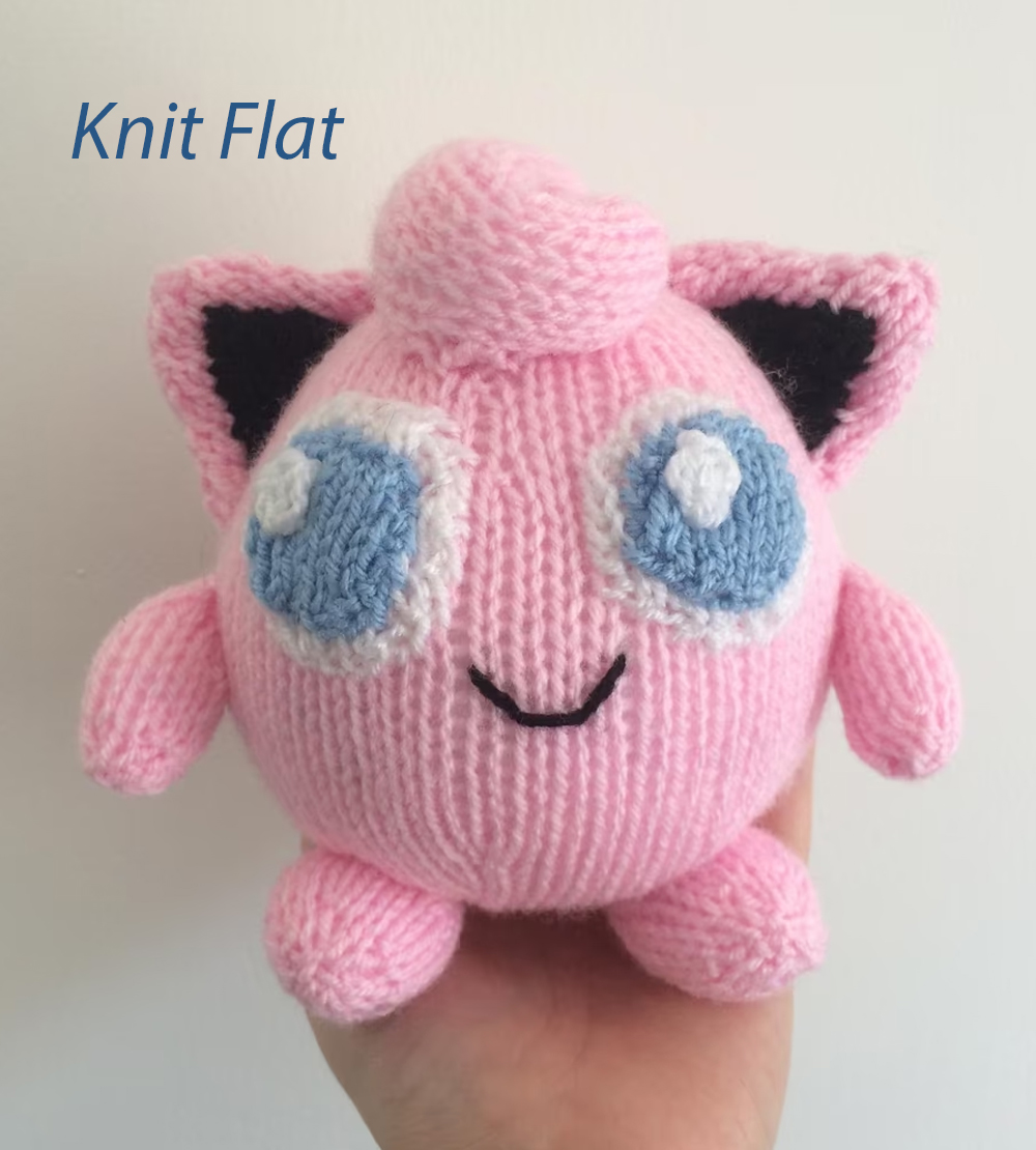 Knitting Pattern for Jigglypuff Pokemon