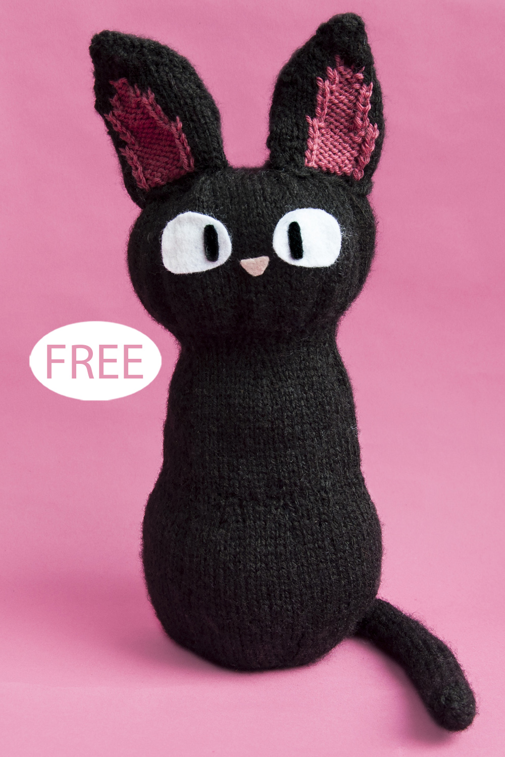 Free Jiji  The Cat  Knitting Pattern