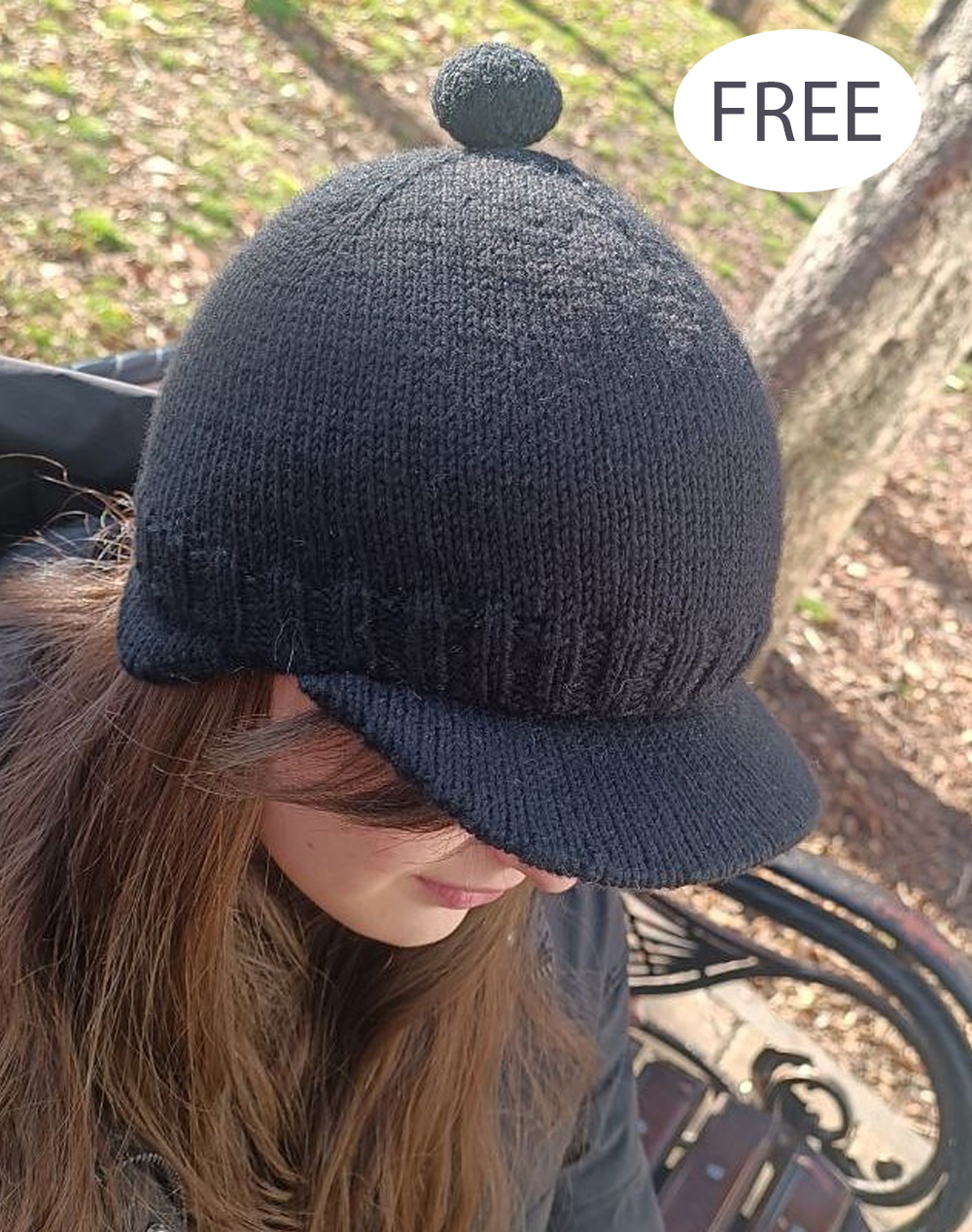 Free One Skein Hat Knitting Pattern Italian Moped Cap
