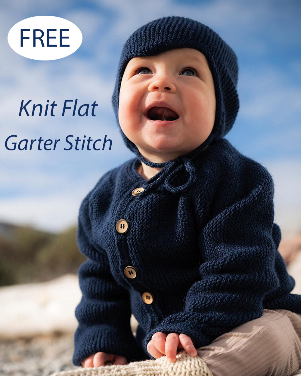 Jolle Baby Set Knitting Pattern Set