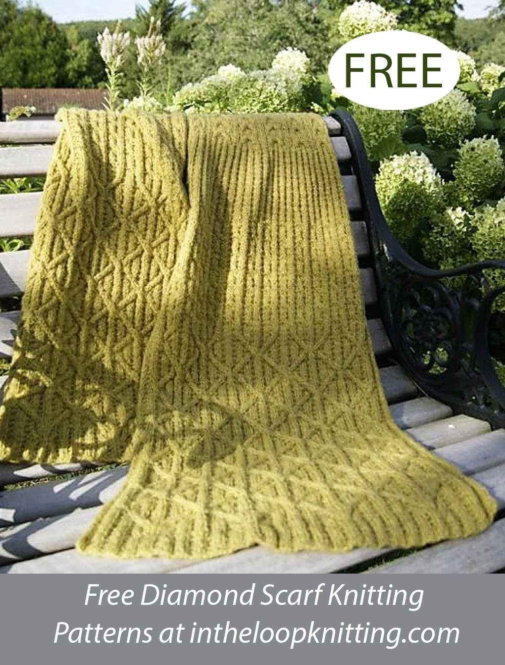 Free Jubilas Scarf or Stole Knitting Pattern