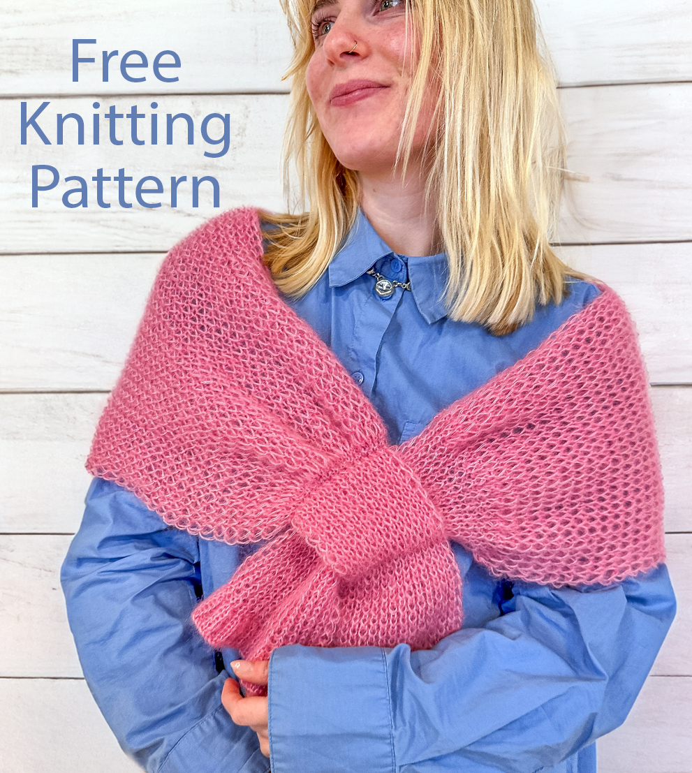 Free Jules Stole Knitting Pattern
