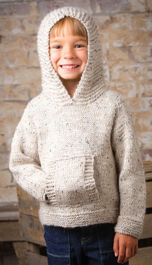 Little One Hoodie Knitting Patterns In the Loop Knitting