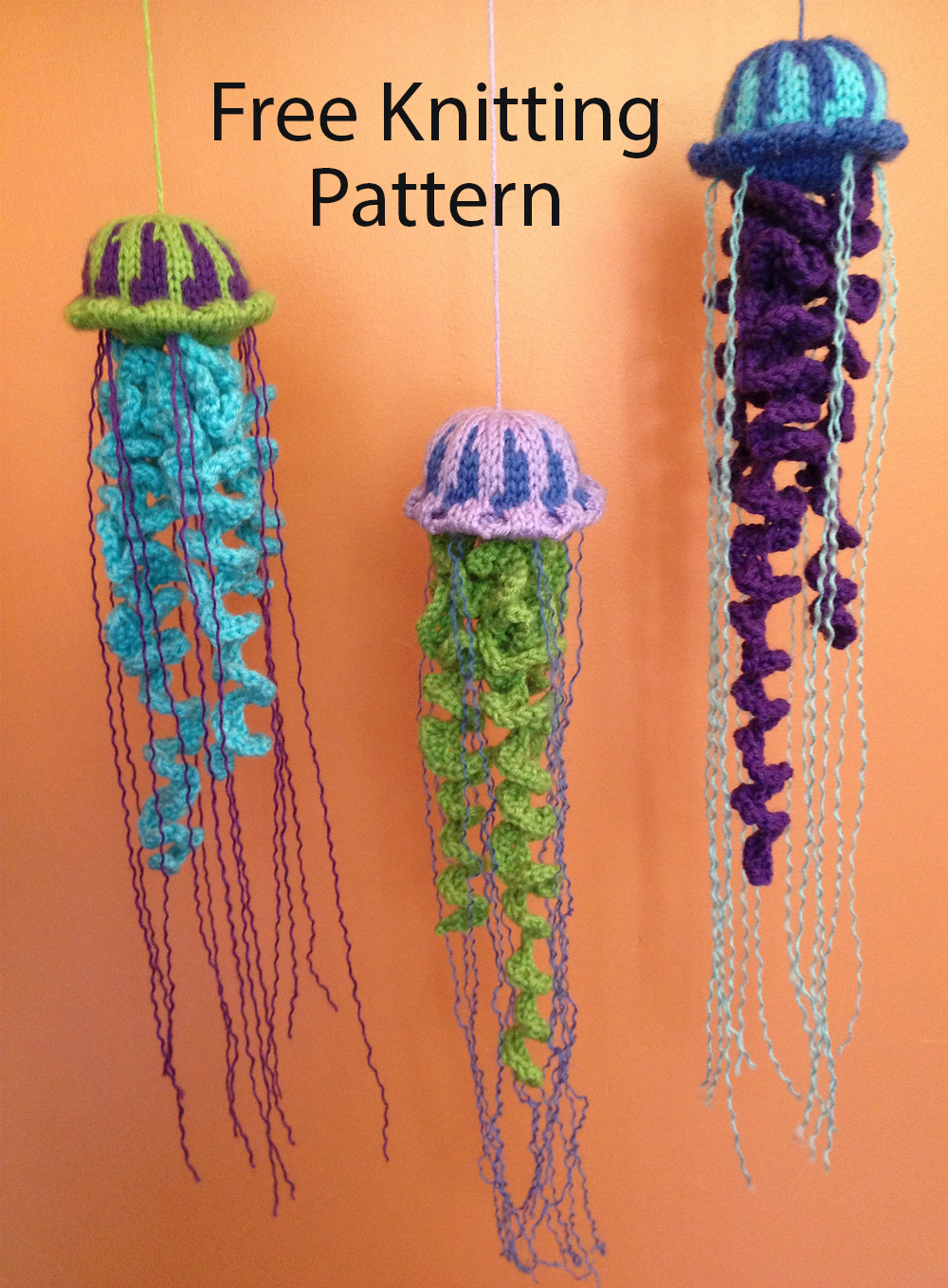 Free Juvenile Sea Nettle Knitting Pattern