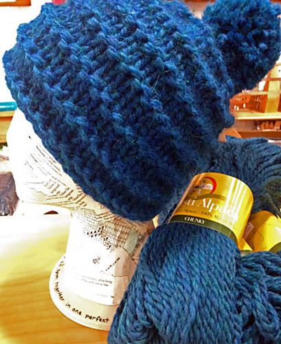 Free knitting pattern for 2 Hour Hat and more one day knitting patterns