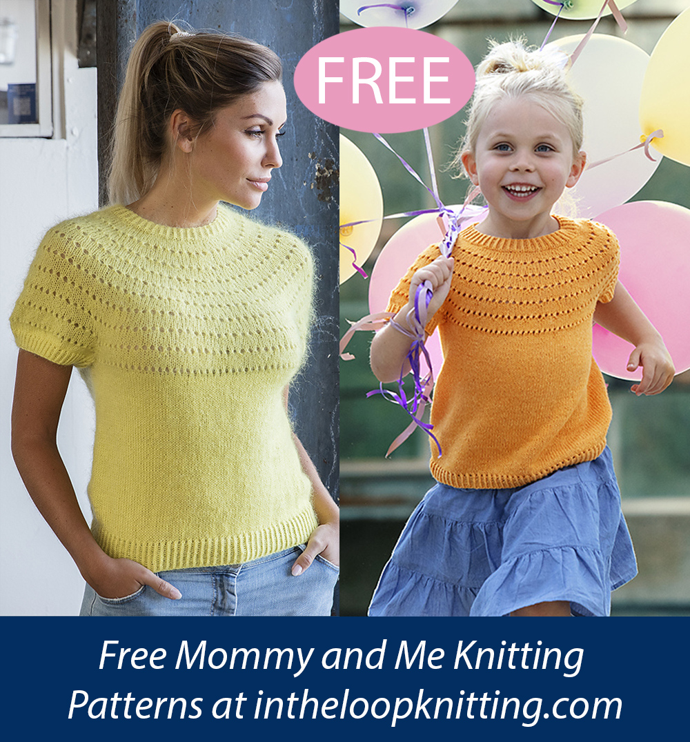 Free Sweater Knitting Pattern Kastellet Tee Top