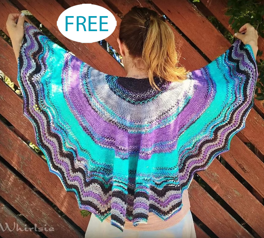 Free Katerina Shawl Knitting Pattern