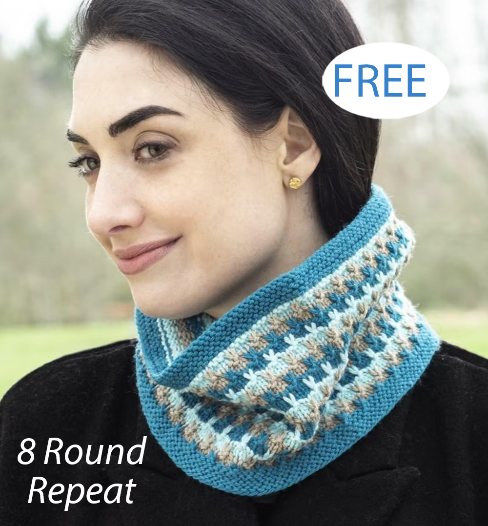 Free Kauai Beach Cowl Knitting