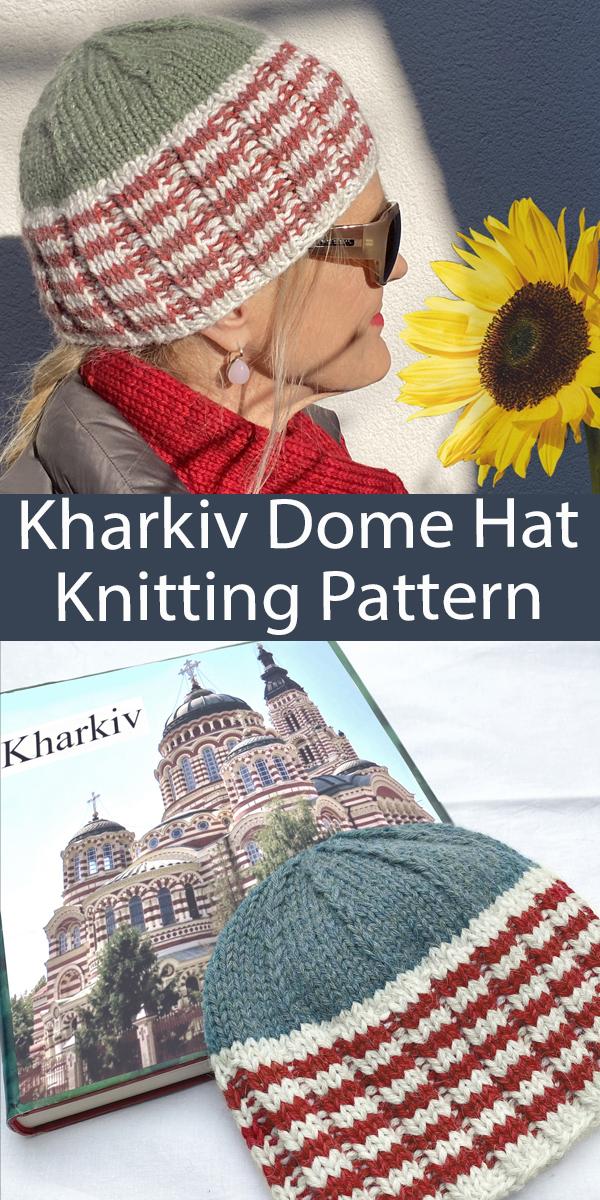 Kharkiv Dome Hat Knitting Pattern Ukraine Hat