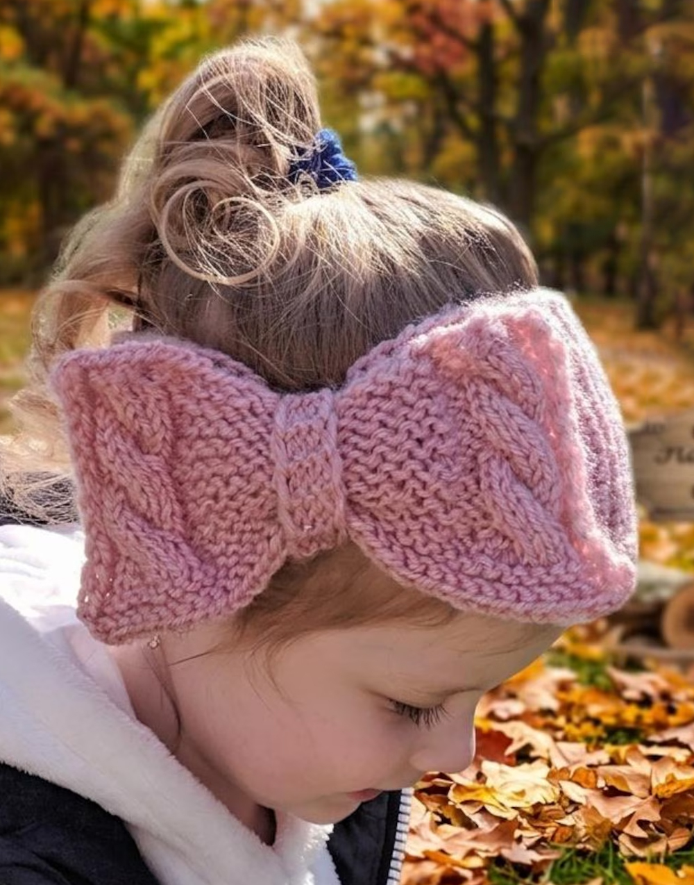 Knitting Patterns for Baby Big Bow Headband
