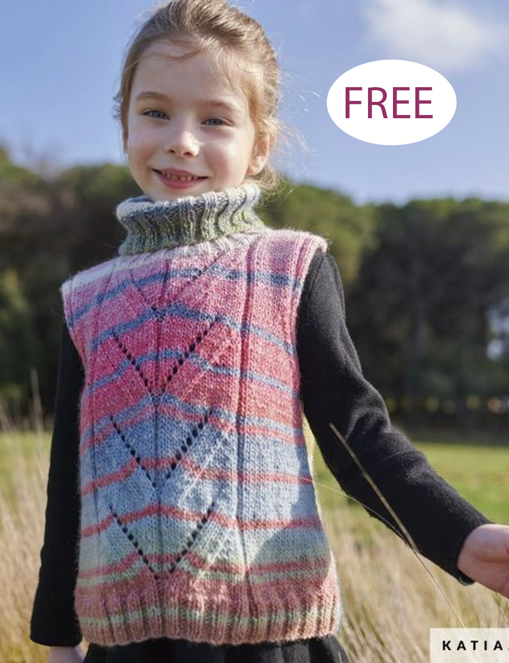 Free Kid's  Vest Knitting Patterns
