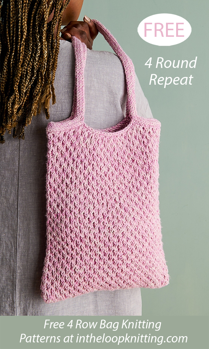 Free Kit and Caboodle Tote Knitting Pattern